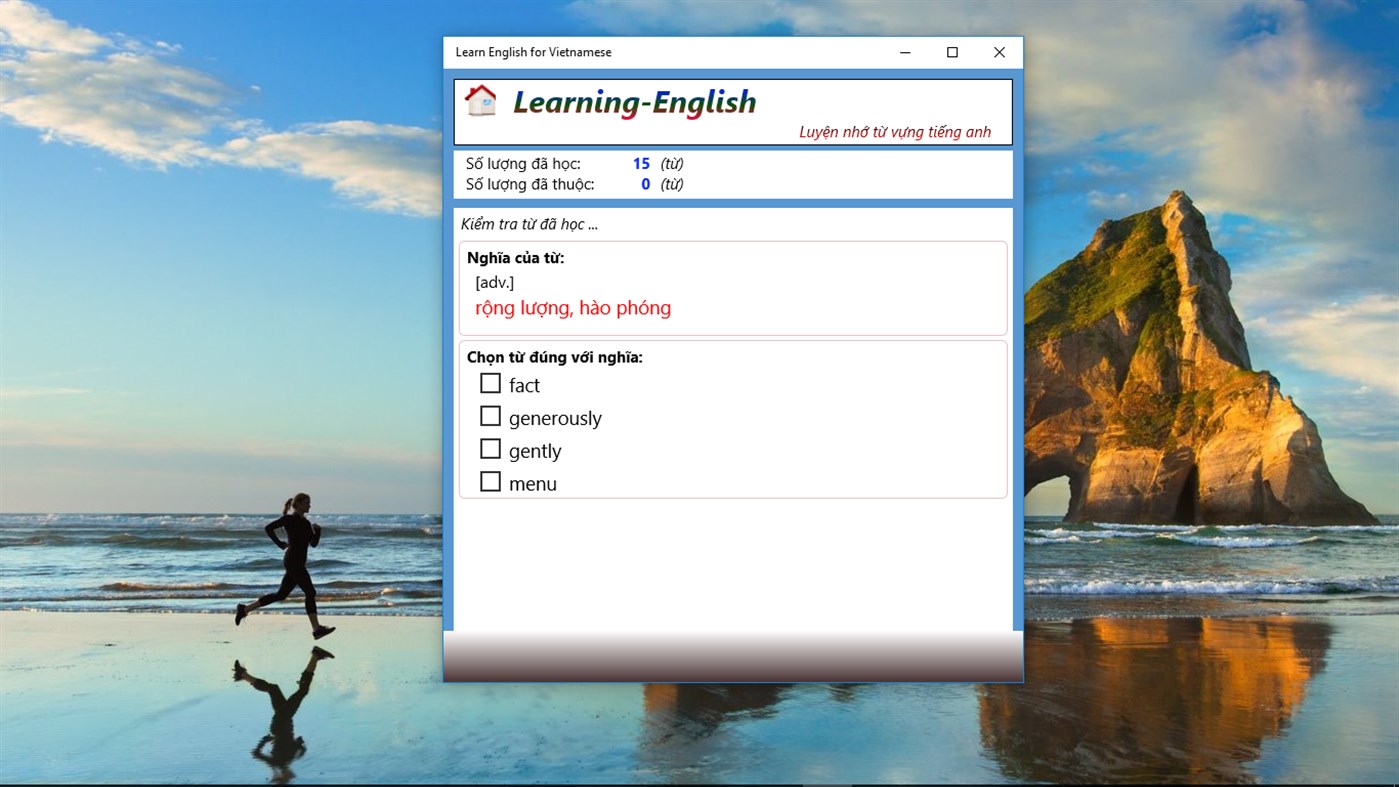 #4. Learn English for Vietnamese (Windows) От: hoatran0s