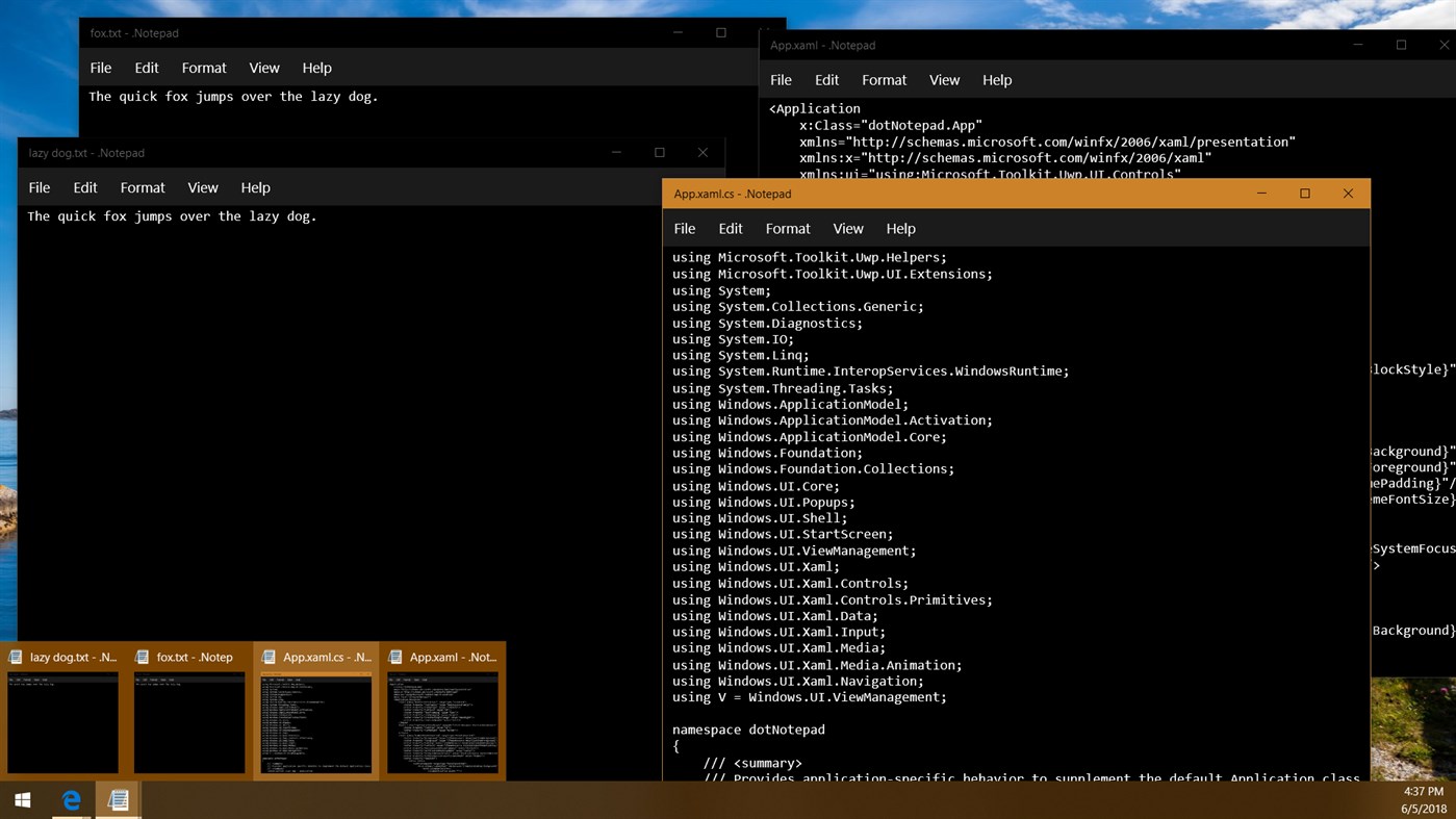 #2. .Notepad (Windows) 게시자: Hereafter2