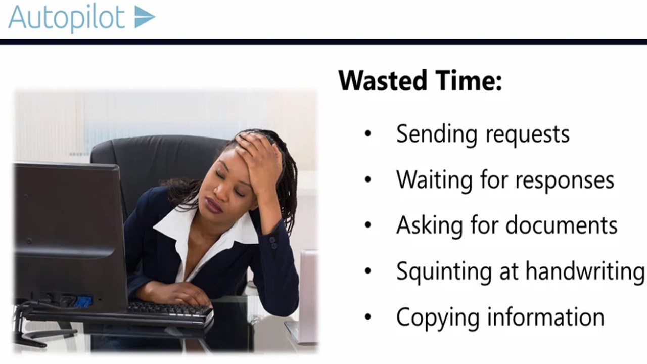 Snapshot 1 of Vendor on-boarding Autopilot