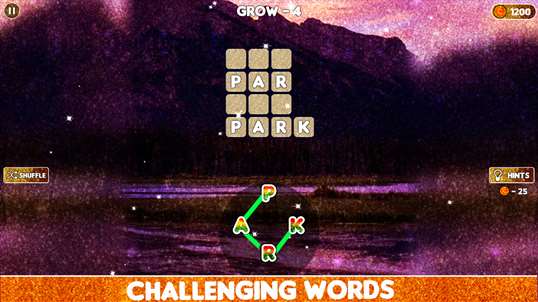 Word Glitter - A Word Crossword Puzzle screenshot 5