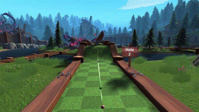 Golf With Your Friends - Corrupted Forest Course screenshot 3