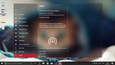 Insider Feed UWP Screenshots 1