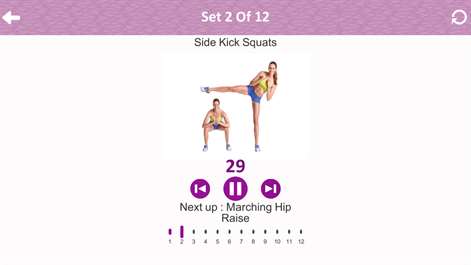 7 Minute Butt Workout-Round Booty Fitness Exercises Screenshots 2