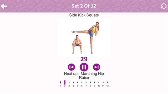 7 Minute Butt Workout-Round Booty Fitness Exercises screenshot 2