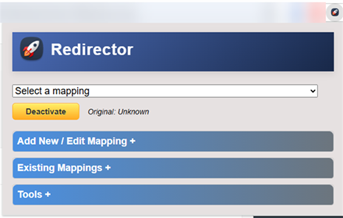 Launch Redirector — Adobe Launch Environment Switcher