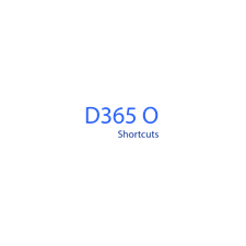 D365OShortcuts