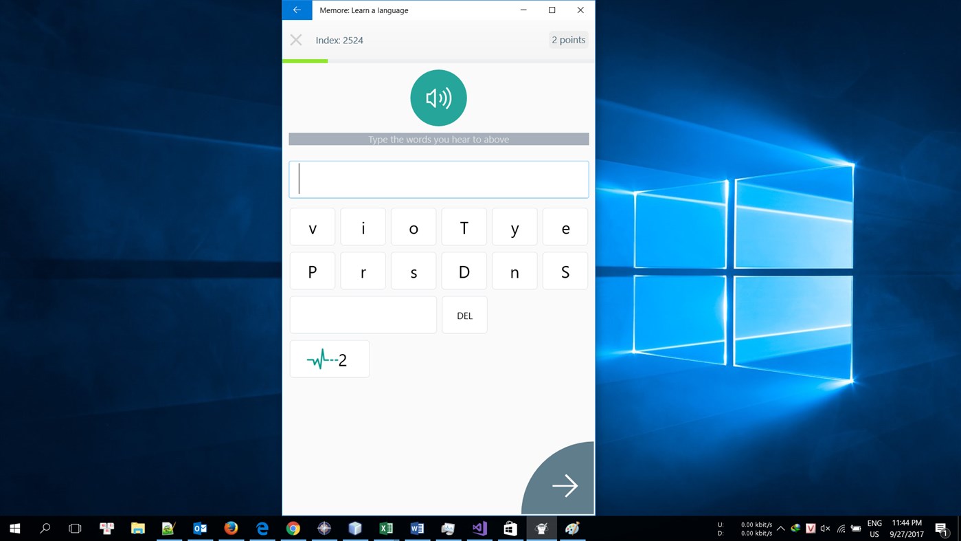 #4. Memore: Learn A Language (Windows) Podle: Vu Van Tuan