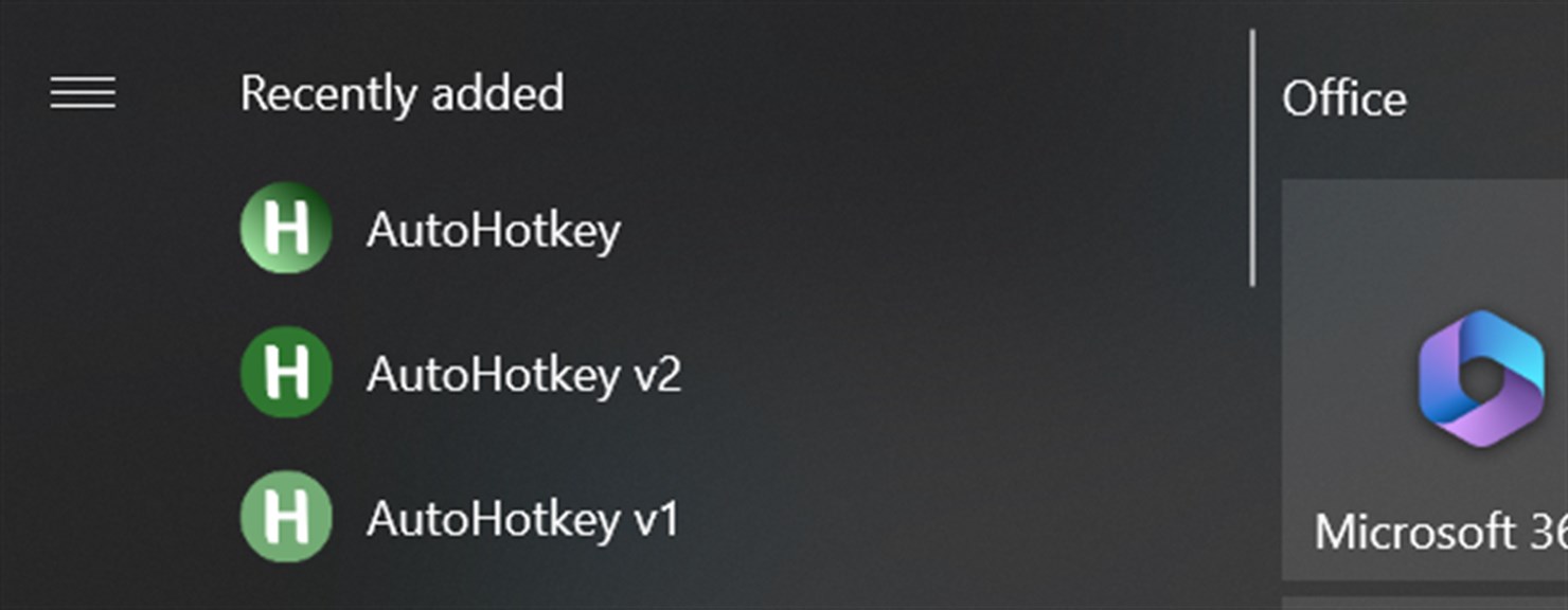 AutoHotkey v2 Store Edition — Приложения Майкрософт