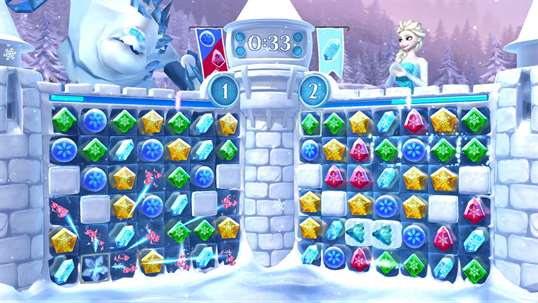 Frozen Free Fall: Snowball Fight screenshot 3