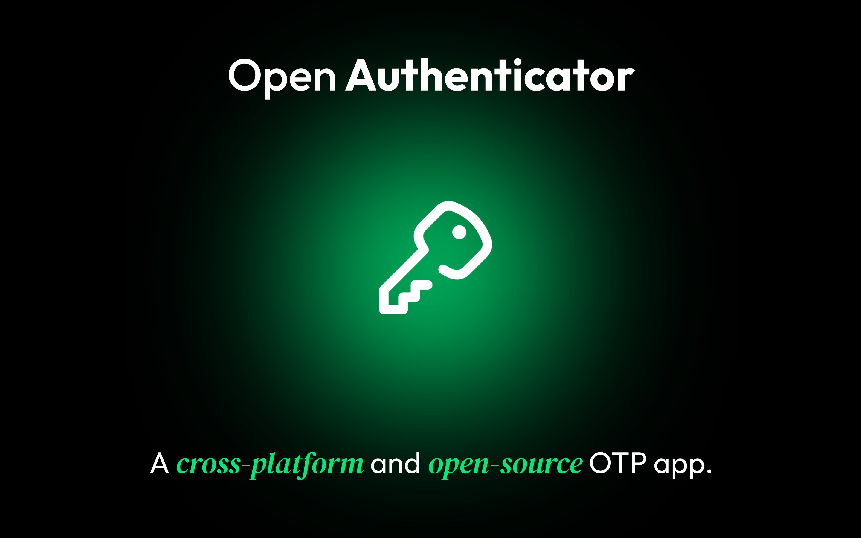 Open Authenticator screenshot