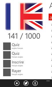 1000 mots - Anglais screenshot 1