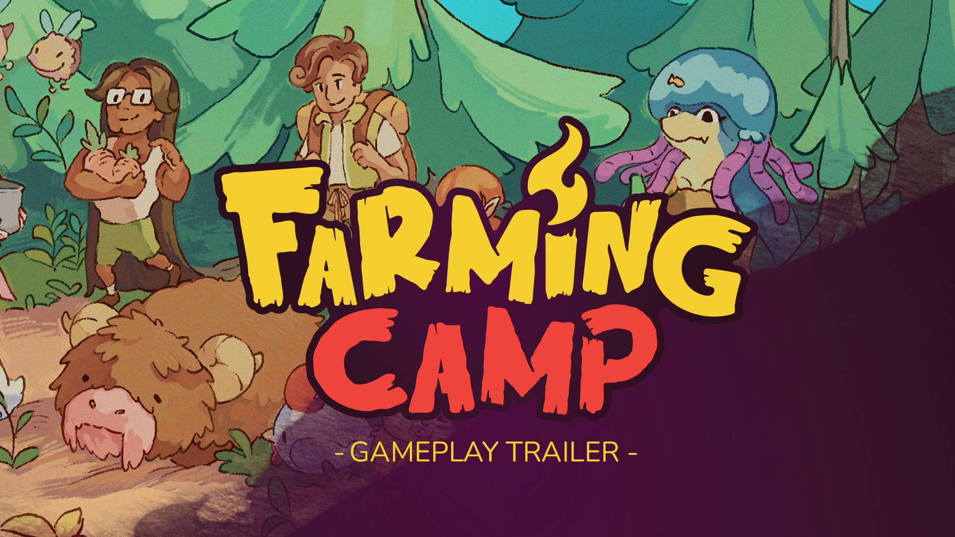 Farming Camp - Gameplay Trailer