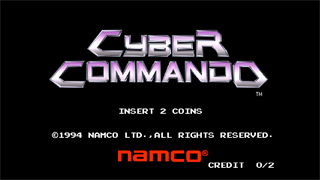 Arcade Archives 2 CYBER COMMANDO screenshot 1