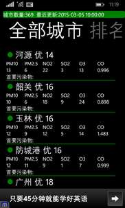 PM25空气质量地图-实时 screenshot 7
