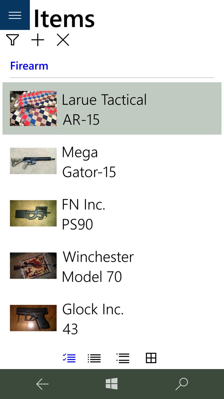 Firearms Inventory for Windows 10 free download on 10 App ...
