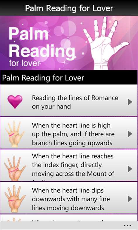 Palm Reading for Lover Screenshots 2