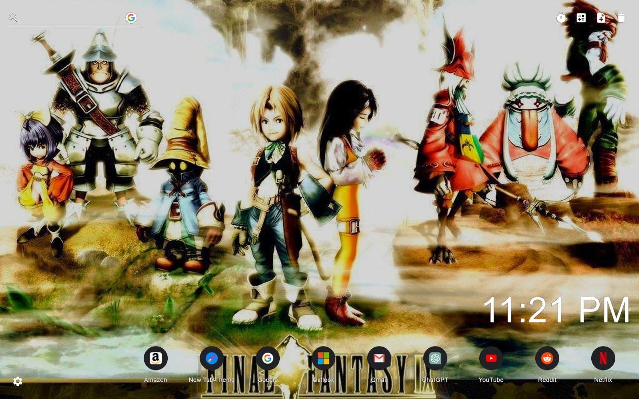 Final Fantasy IX Wallpapers New Tab