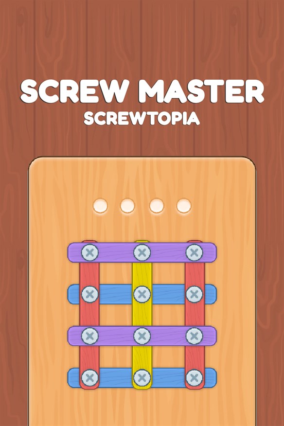 Screw Master: Screwtopia Xbox Series X|S and Xbox One cover art