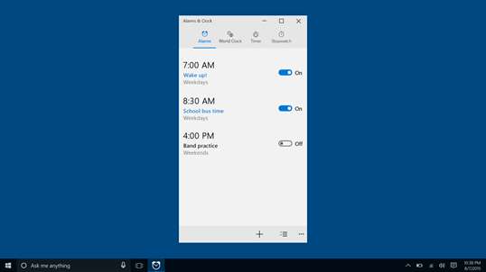 Windows Alarms & Clock for Windows 10 PC Free Download - Best Windows