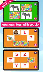 Alphabets with animal sounds and pictures screenshot 5