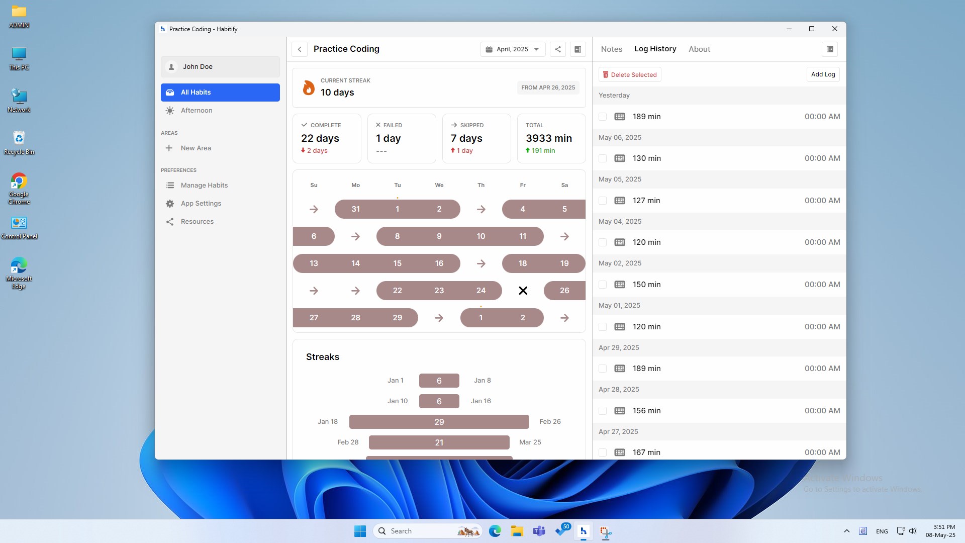 Habitify: Habit Tracker screenshot