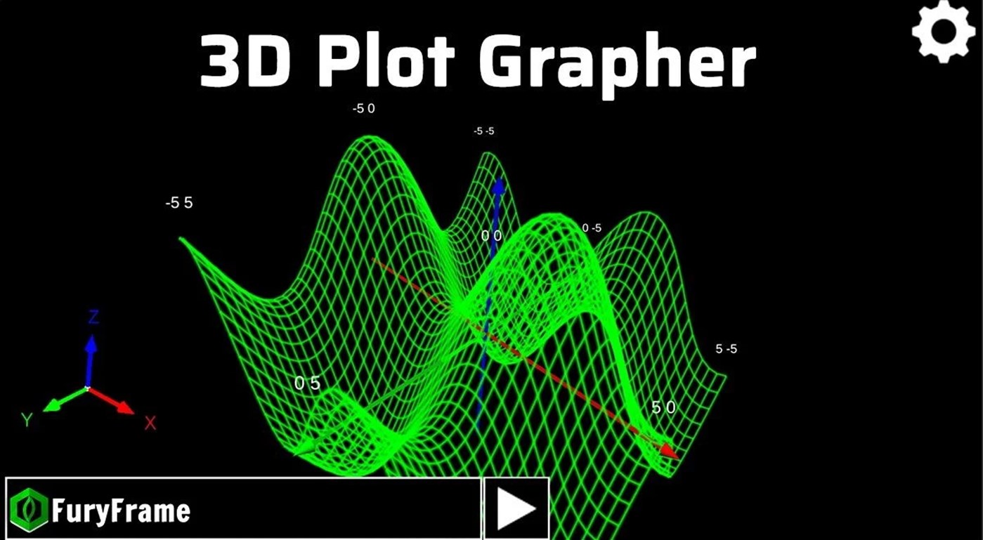 #1. 3D Plot Grapher Pro (Windows) 由: FuryFrame