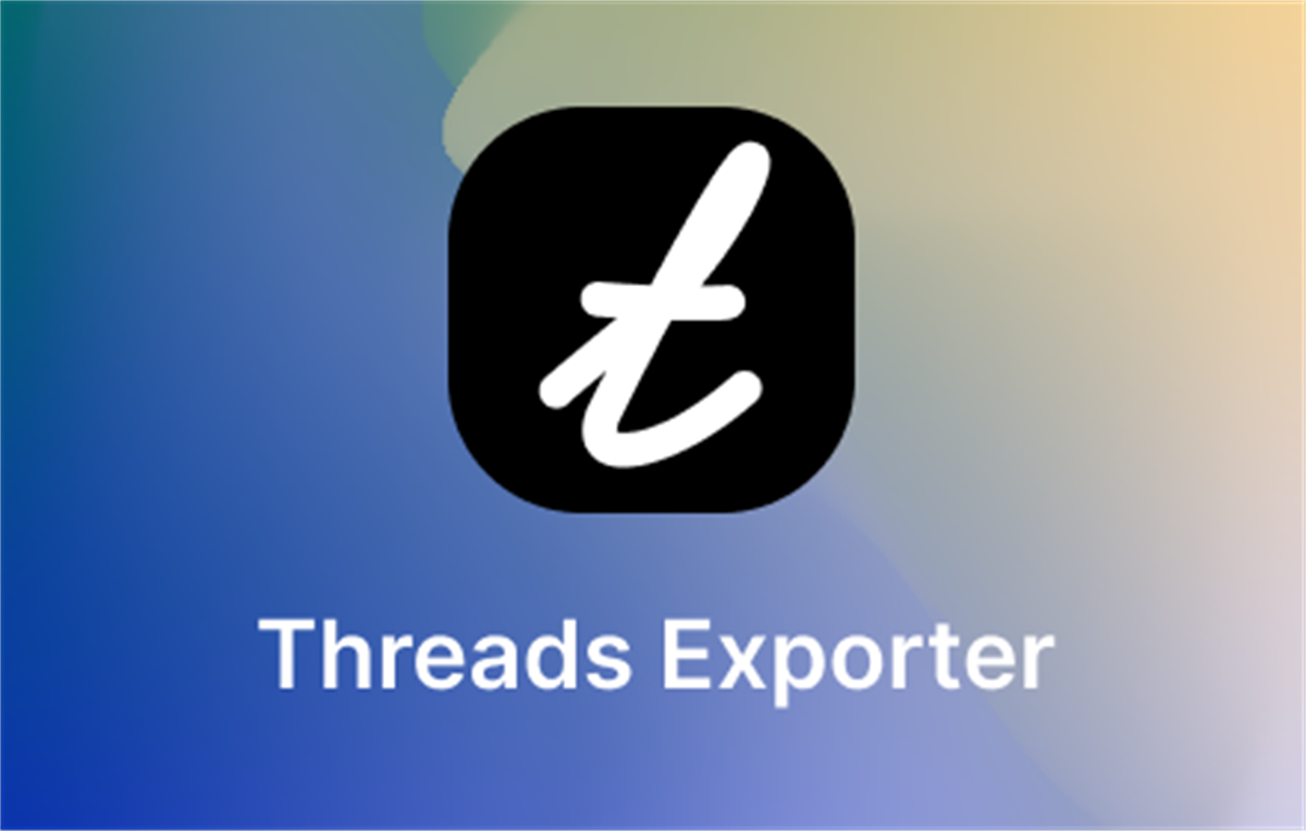 Export Tool for Threads