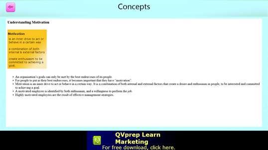 QVprep Lite Learn Human Resources Management screenshot 5