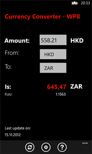 Currency Calculator screenshot 2