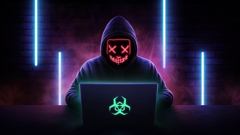 AAA Dynamic Scenes - Anon Neon Hacker Dynamic Scene