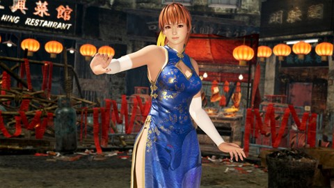 [Revival] DOA6: Очаровательное мандаринское платье — Касуми