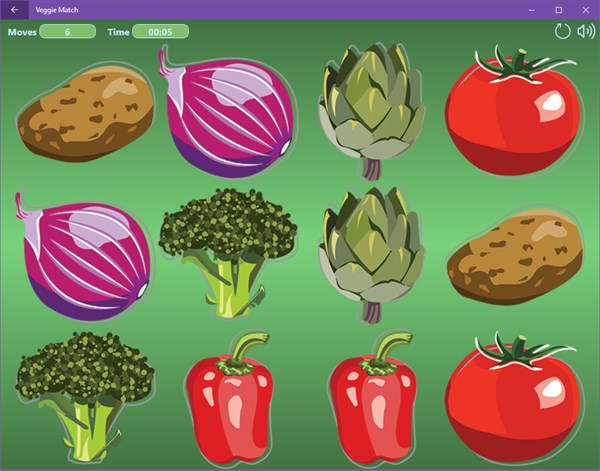 Veggie Match - X — 5