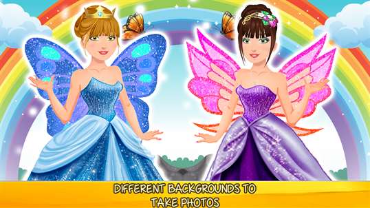 Fairy Saloon - Dressup & Makeover, Color by Number screenshot 4