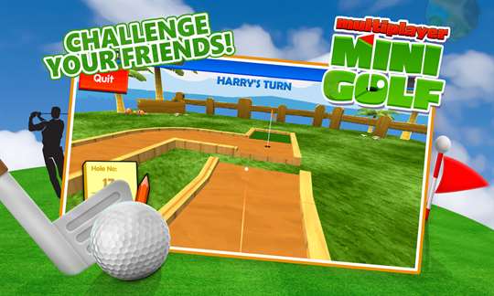 Multiplayer Minigolf screenshot 2