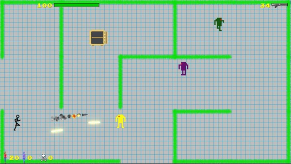 Stickman Mayhem: Intruder Alert — 1