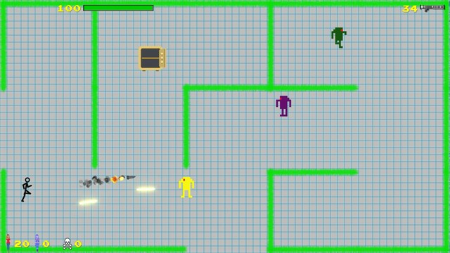 Stickman Mayhem: Intruder Alert screenshot 1