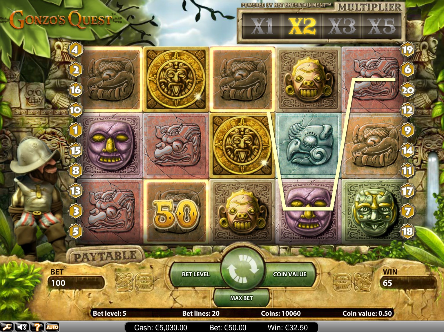 Captura de Pantalla 3 Gonzo's Quest Slot Game windows