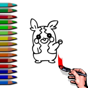 Pokemon Coloring Fun Game