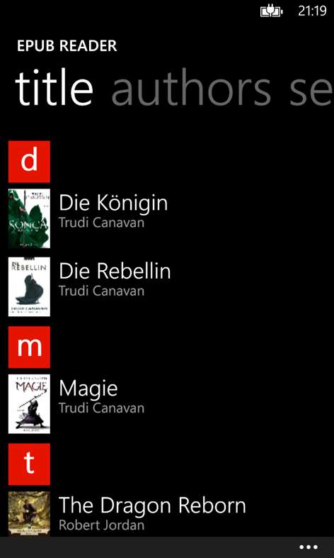 EPUB Reader Screenshots 1