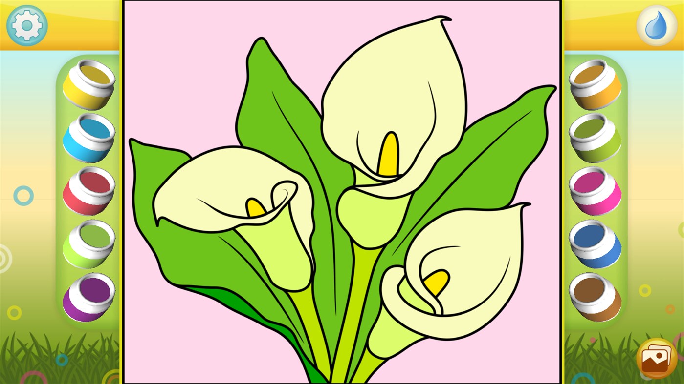 #9. Flowers - Color by Numbers + (Xbox) By: Kedronic UAB