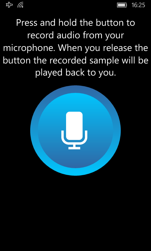 Mic Check screenshot