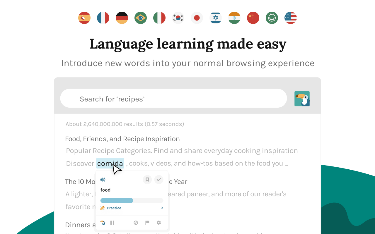 Toucan - Language Learning