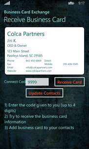 Business Card Exchange screenshot 3