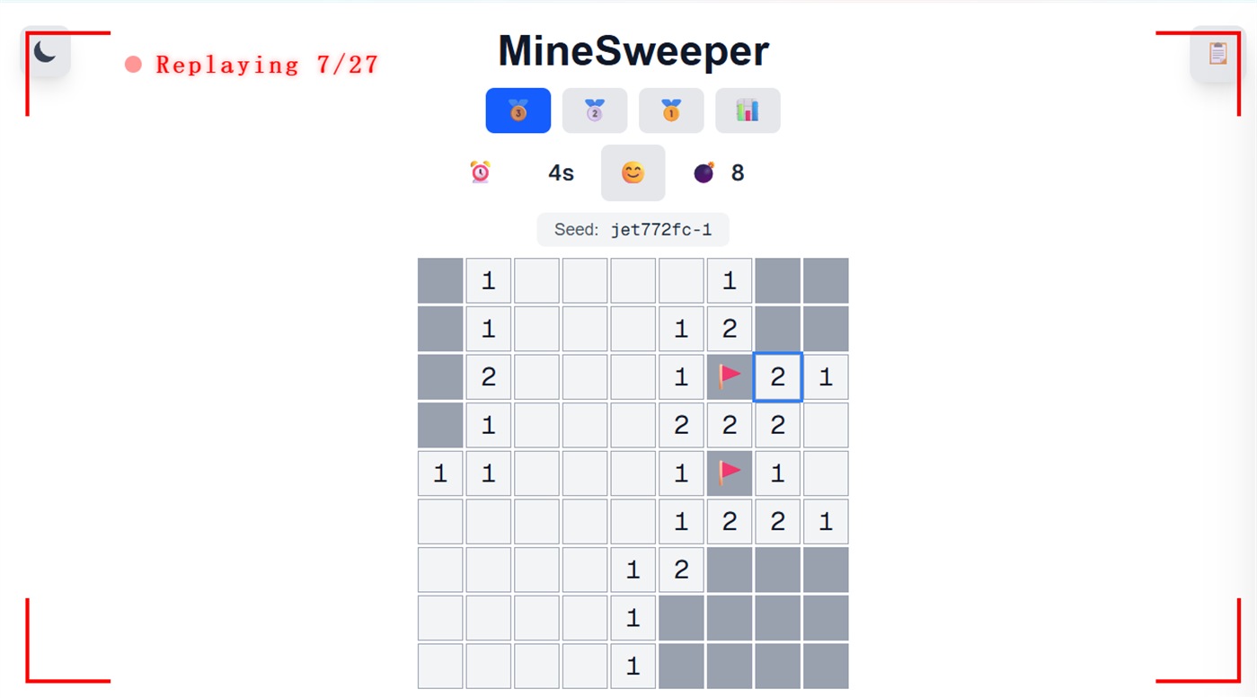 #2. MineSweeper H5 (Windows) 由: Cai Ji