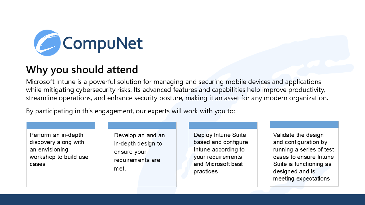 Snapshot 1 of Microsoft Intune Suite Engagement
