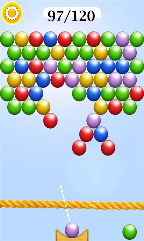 #3. The Bubble Shooter. (Windows) By: G Soft Team