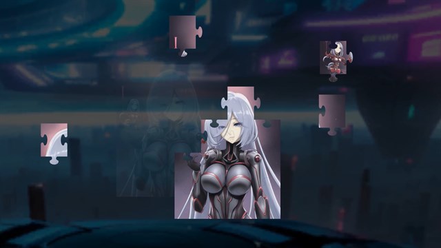 Anime Puzzles - Sci-Fi Maidens screenshot 2