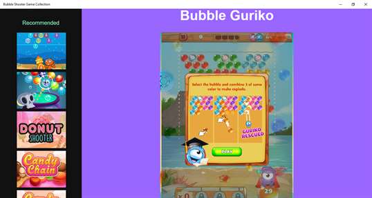 Bubble Shooter Game Collection screenshot 2