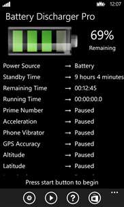 Battery Discharger Pro screenshot 1