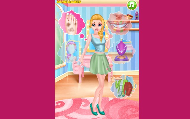 Candy Makeup And Fashion Girl Game